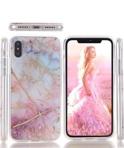 IMD mármol móvil del TPU de la cubierta trasera de la caja del teléfono celular para iphone X Xs X - Product Image 6