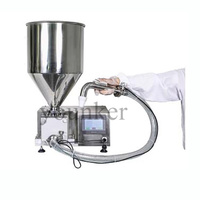 Nouvelle machine commerciale de remplissage de beignets et de crème pour gâteaux soufflés, facile à utiliser, en acier inoxydable 304, pour injection de crème glacée