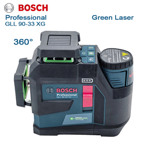 <span class=keywords><strong>Niveau</strong></span> <span class=keywords><strong>laser</strong></span> <span class=keywords><strong>vert</strong></span> professionnel <span class=keywords><strong>BOSCH</strong></span> GLL 90-33 XG, 12 lignes, IP65, Bluetooth, 27 m, auto-nivelant, <span class=keywords><strong>laser</strong></span> de construction - Product Image 1