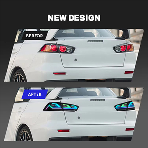 Nhà Máy Bán buôn xe sửa đổi phía sau đuôi Đèn <span class=keywords><strong>LED</strong></span> Đèn đuôi cho Mitsubishi <span class=keywords><strong>Lancer</strong></span> EX EVO 2008-2018 phụ tùng ô tô - Product Image 5