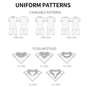 Nouveau maillot de football en sublimation avec logo brodé, style décontracté, entraînement d'équipe, 100% polyester, maillot de football pour les fans - Product Image 4