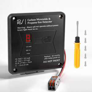 Detector de Gas Propano para RV, Alarma de Gas LPG para RV, DC 12V, Diseñado para Autocaravanas, Pantalla Digital - Product Image 1