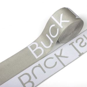 Factory Wholesale Underwear <b>Elastic</b> Waistband Custom Letter Logo Jacquard <b>Elastic</b> Band - Product Image 1