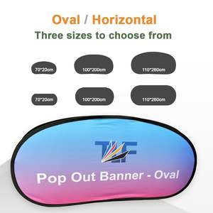 户外运动促销横幅展示定制标志弹出式框架，用于品牌户外运动促销横幅 - Product Image 2