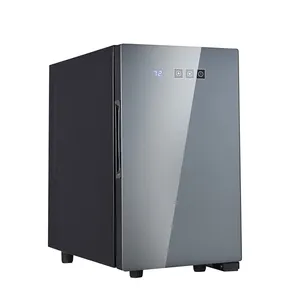 Varal de vinho, porta celulares atacado vinho refrigerador de vinho armário isolador de vidro completo termoelétrico mini zona única cn; gua