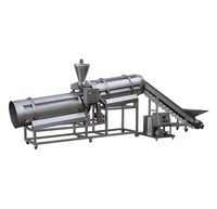 Ligne de production de fabrication de collations à base de flocons d'avoine et de maïs, ligne de production de céréales pour le petit-déjeuner, machines d'extrusion de flocons de maïs