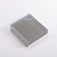 6063 6061 noir argent anodisé cnc fraisage extrusion dissipateur thermique profilé radiateur en aluminium extrudé onduleur solaire dissipateur thermique