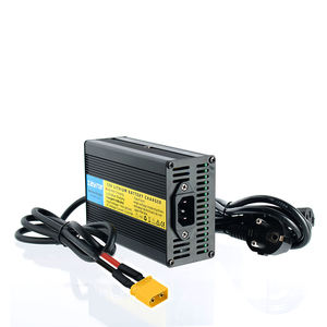 Ventes directes des fabricants 14.6V 10A 29.2V 43.8V 58.4V 3A 73V Chargeur de batterie LiFePo4 boîtier en aluminium Fauteuil roulant pour vélo électrique - Product Image 1