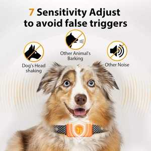 <span class=keywords><strong>Collier</strong></span> anti-aboiement pour chiens de petite, moyenne et grande taille, <span class=keywords><strong>collier</strong></span> d'entraînement électrique à vibration, dispositif de contrôle des aboiements - Product Image 2