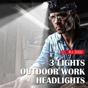 Высококачественный светодиодный rj-3000 налобный фонарь 3000 лм - Product Image 2