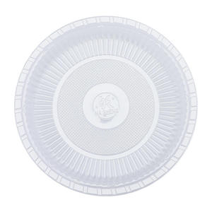 Assiette transparente <span class=keywords><strong>en</strong></span> vente chaude, logo personnalisé, <span class=keywords><strong>vaisselle</strong></span> <span class=keywords><strong>en</strong></span> <span class=keywords><strong>plastique</strong></span> <span class=keywords><strong>jetable</strong></span>, 240 mm, 9 pouces de diamètre, assiette à dîner <span class=keywords><strong>en</strong></span> PP - Product Image 5