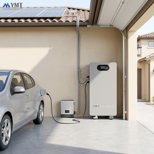 Système de stockage d'énergie domestique solaire hybride 10,6 kW 11 kW, batterie au lithium 16,1 kWh, système solaire complet YM-B200 - Product Image 3