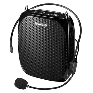 <span class=keywords><strong>Amplificador</strong></span> <span class=keywords><strong>de</strong></span> Voz Mini ZOWEETEK para Profesores <span class=keywords><strong>con</strong></span> Micrófonos <span class=keywords><strong>de</strong></span> Diadema <span class=keywords><strong>con</strong></span> Cable, <span class=keywords><strong>Amplificador</strong></span> Portátil Recargable <span class=keywords><strong>de</strong></span> 1800 mAh para Enseñanza - Product Image 1
