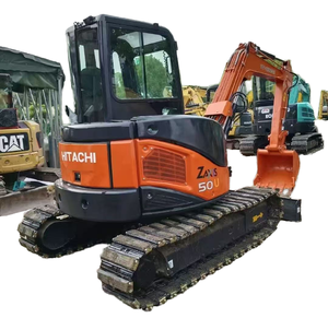 Mini-excavatrice Hitachi ZX50 d'occasion fiable, moteur d'origine, système hydraulique, en stock - Product Image 1