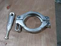 Accessoires de pompe à béton Putzmeister 5 "ZX 6" ZX Bolt Clamp Wedge Clamp pour coude pliable No.1