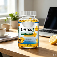 Dropshipping Capsules d'huile de poisson OMEGA 3, Complément alimentaire et de santé à base de plantes