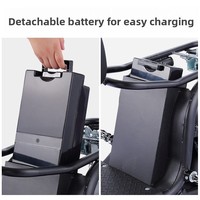 Scooter Eléctrico X9 sin Escobillas de 1500W para Adultos, Neumáticos Grandes, Batería de Litio, Scooter Eléctrico para Dos Personas, Alcance de 50km, Venta al Por Mayor, CE