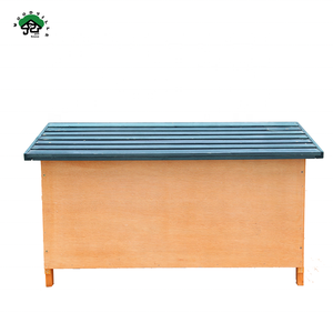 2023 sıcak <span class=keywords><strong>Pet</strong></span> kafesleri düşük fiyat bahçe açık ahşap tavşan kafesi - Product Image 5