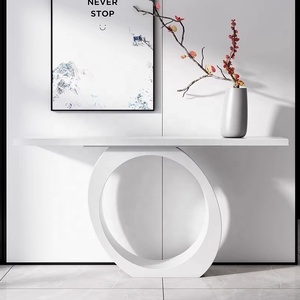 <span class=keywords><strong>Console</strong></span> de style minimaliste en roche pour hôtel, salon, entrée – Décoration élégante pour la maison – Design maître - Product Image 6