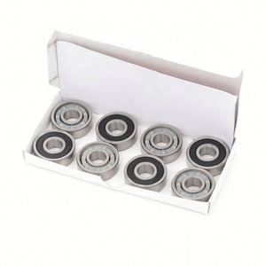 Rodamientos para Patineta (8 Piezas/Caja) ABEC-3 ABEC-5 ABEC-7 ABEC-9 8*22*7mm Rodamiento de Bolas 608 RS con Jaula de Nylon y Caja - Product Image 4