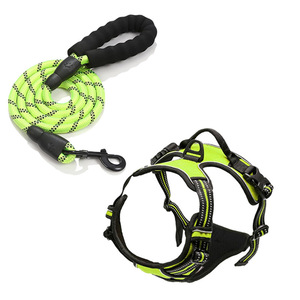 Oxford Réfléchissant Respirant Mode Chien Harnais Élégant Polyester Petit Moyen Grand <span class=keywords><strong>Chiens</strong></span> Durable Breakaway Corde Confortable - Product Image 2