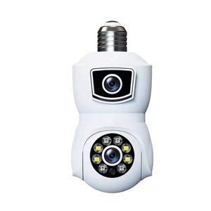 Caméra de surveillance réseau tout blanche True <span class=keywords><strong>6</strong></span> millions de pixels avec antenne intégrée et sources lumineuses doubles - Product Image 1