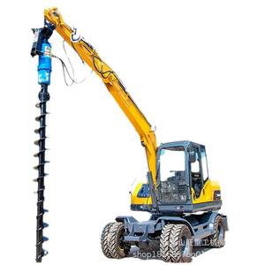 Machine de forage rotative à 360 degrés pour excavatrice, pour le forage en montagne et dans la roche - Product Image 5