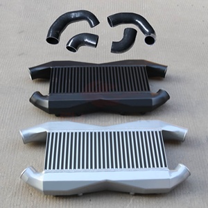Intercooler entièrement en aluminium personnalisé avec tuyau en silicone pour système de refroidissement Nissan <span class=keywords><strong>GTR</strong></span> R35 - Product Image 2