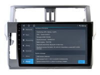 WITSON-Autoradio Android stéréo pour TOYOTA LAND CRUISER Prado 150 2013-2017 Navigation GPS Carplay Multimédia Vidéo DSP GPS