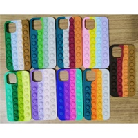 Pinch de descompresión de arcoíris para Apple 12 funda de teléfono móvil todo incluido silicona 6/7 hembra 8Plus para agarre de teléfono