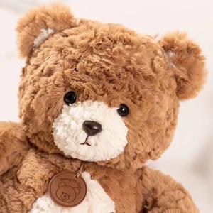 Boneka Beruang Teddy Bulu Lembut Kustom Super Empuk Mainan Hewan Isi Kapas PP Hadiah Valentine yang Sempurna - Product Image 4