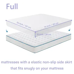 Nhà Máy Giá 100% polyester Laminate PU lớp phủ 100% nước bằng chứng giường bảo vệ nệm Bìa