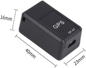 Global Locator Magnetic Mini <b>GPS</b> Tracker IP67 Waterproof Plastic Real-Time Vehicle Tracking <b>Device</b> with Bluetooth OLED Display - Product Image 4