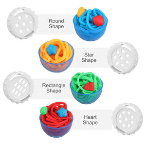 Juego de Herramientas para Hacer Fideos de Cocina con Forma de Dinosaurio Unisex con Moldes y Accesorios, Kit Creativo de Arcilla para Modelar de Colores para Niños - Product Image 2