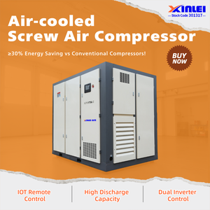 XLPM150A-175A-IID 节能132kw两级风冷螺杆式空气压缩机，用于冷却 - Product Image 1