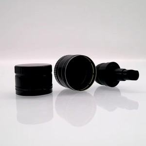 Bouchon à vis en aluminium-plastique non rechargeable pour bouteille d'huile d'olive, 31,5*24 mm, avec bec verseur en plastique - Product Image 2