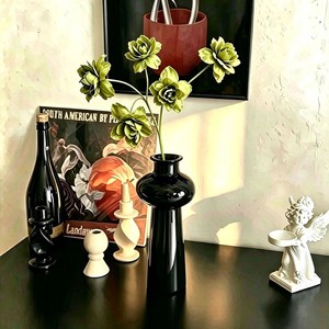 Bouquet de roses artificielles écologiques à 5 têtes, fleurs en soie pour décoration intérieure, extérieure, maison et mariage - Product Image 3