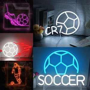 Atmósfera de la Liga de Campeones: Iluminación de Neón de Élite para Fiestas de Partidos de Fútbol - Product Image 5