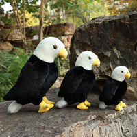 Peluche oiseau réaliste en peluche 25/35/35cm, nouveau, cigogne, pélican, vautour, aigle