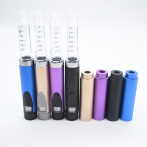 Colored 60IU Metal Reusable Injection <b>Pen</b> with 3ml Glass Vial Factory Direct Supply <b>Refillable</b> Dose <b>Pen</b> Injector Salon - Product Image 1