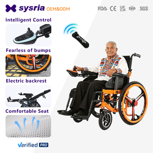 <span class=keywords><strong>Silla</strong></span> <span class=keywords><strong>de</strong></span> <span class=keywords><strong>Ruedas</strong></span> Motorizada Plegable Portátil Ultraligera, Eléctrica, con Batería Estable y <span class=keywords><strong>Motor</strong></span> Potente - Product Image 1