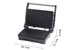 Parrilla Eléctrica <span class=keywords><strong>Panini</strong></span> 2020, Parrilla Interior de Acero Inoxidable y Prensa para <span class=keywords><strong>Panini</strong></span> - Product Image 4