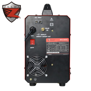 เครื่องเชื่อมอลูมิเนียมแบบพัลส์ Zelda 200A รุ่น MIG-200AL - Product Image 6