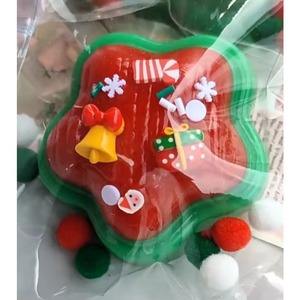 New Xmas Stretchy Sticky Stress Relieve Squeeze Waffle Reindeer Snowman Ginger Santa <b>Squishy</b> Toy for Christmas Gift - Product Image 6