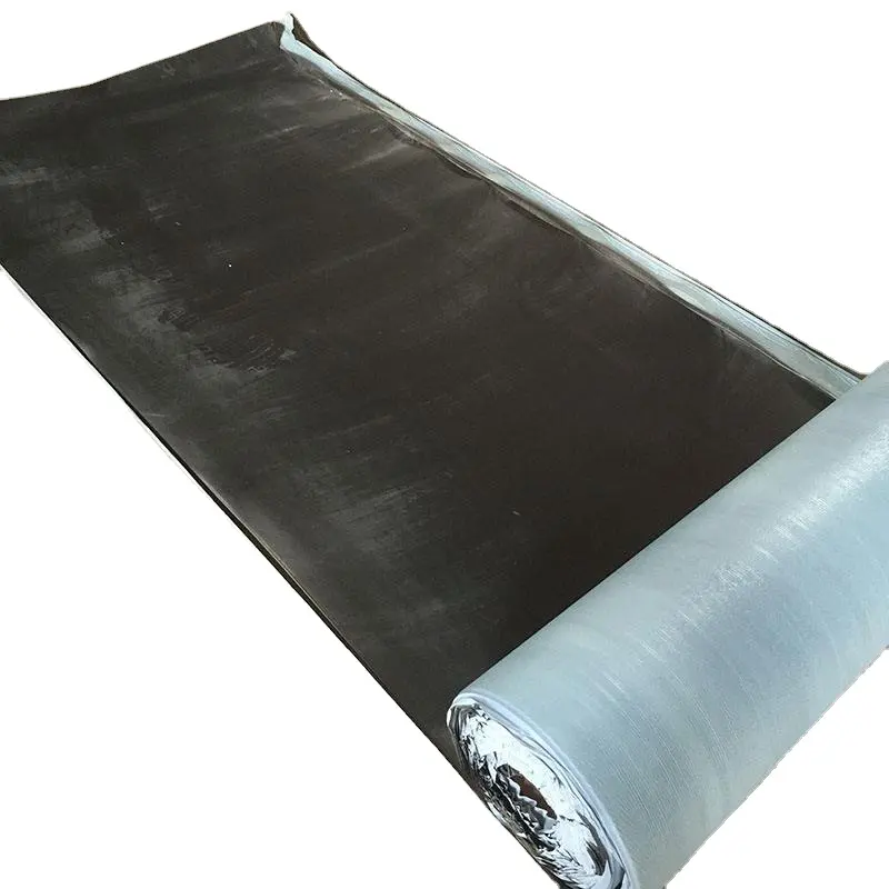 स्वयं चिपकने वाला बहुलक संशोधित कोलतार चादर रोल निविड़ अंधकार झिल्ली waterproofing झिल्ली