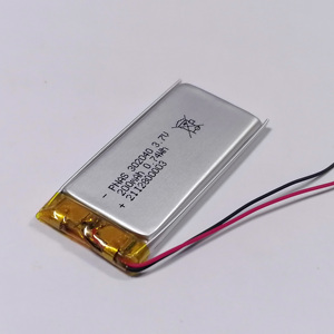 Pnas nhà sản xuất trực tiếp lithium có thể sạc lại pin lỏng 302040 402040 502040 3.7V 200-400mAh 300 chu kỳ - Product Image 5