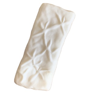 Modelo de comida de imitación con forma de Snickers, textura de arroz glutinoso tailandés, cuadrado, ampliado en 3D, blanco, pegajoso, suave, de rebote lento, tipo Dum Cake - Product Image 1