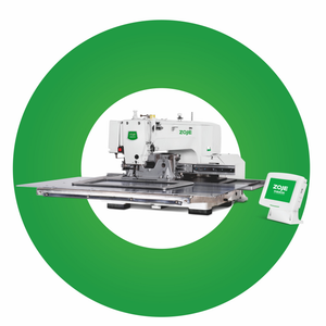 Nueva Máquina de Coser Industrial Computarizada de Una Sola Aguja, de Cama Plana, con Puntada de Seguridad, Programable, Electrónica, para Patrones (300 x 200 mm) - Product Image 1