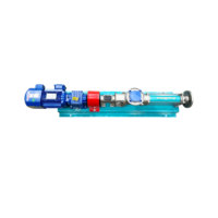 Pompe à vis à cavité progressive simple, alternative équivalente aux pompes Netzsch/Seepex 304ss pour le transfert de produits chimiques/eaux usées/boues