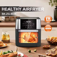 Produit friteuses numériques intelligentes 1800W 12L SK-8029 grande friteuse électrique multifonctionnelle Chine